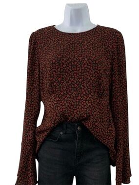 FOREVER NEW MELBOURNE Womens Floral Fairy Grunge Babydoll Top Black
Romantic